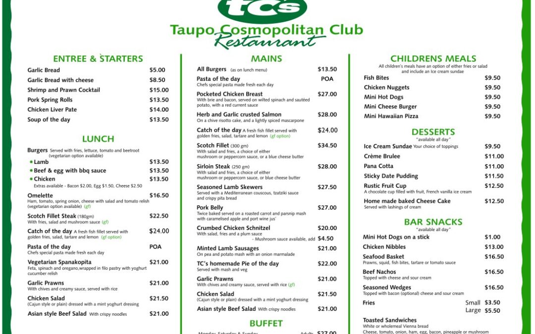 Taupo Cossie Club Review & Guide