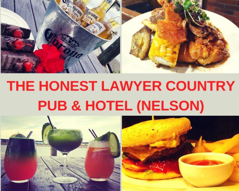 Honest Lawyer Pub & Hotel Nelson Rooms, Food Menu, Map, Contacts.