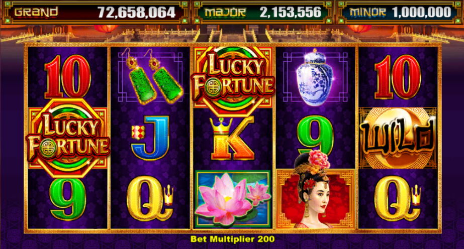 lucky empress slot machine