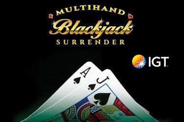 Multihand Blackjack Surrender