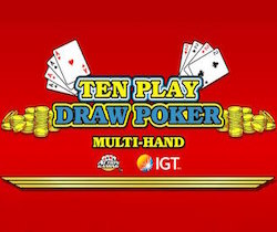 Ten Play Draw Poker Multihand