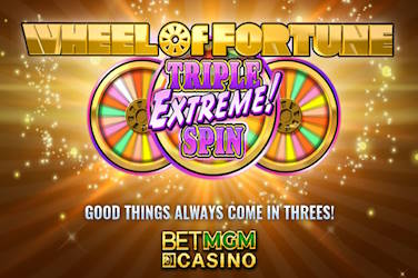 Wheel of Fortune Triple Extreme Spin BetMGM